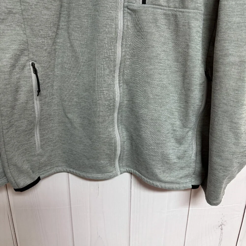The North Face Canyonlands Full-Zip Fleece Jacket‎ Men’s L Gray EUC